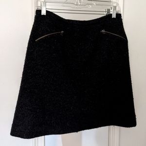 Merino wool pencil skirt